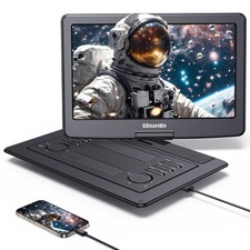 19" Portable DVD Player w/