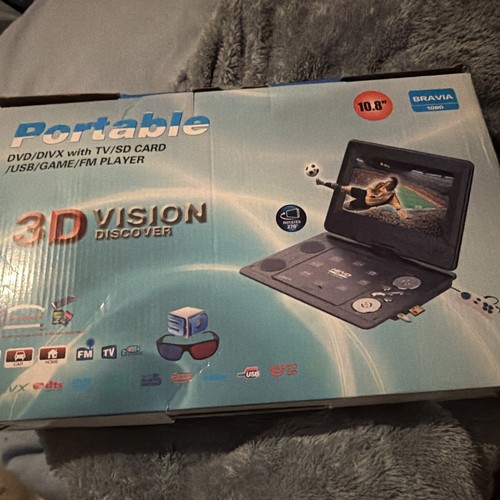Portable dvd player with large - portable,
