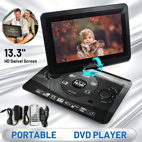 Large portable dvd cd - 18.1",