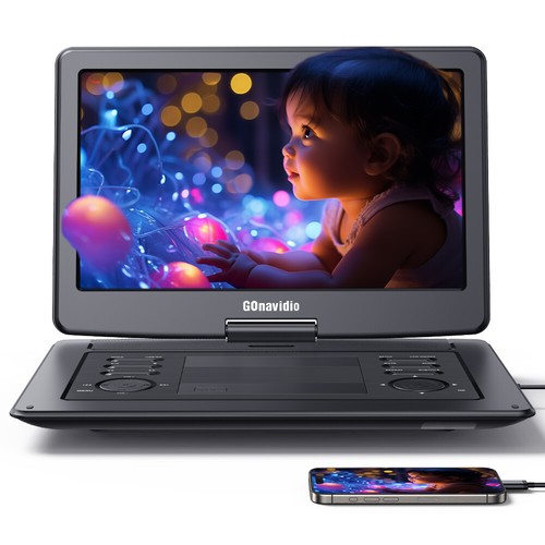 Full portable dvd cd - hd,