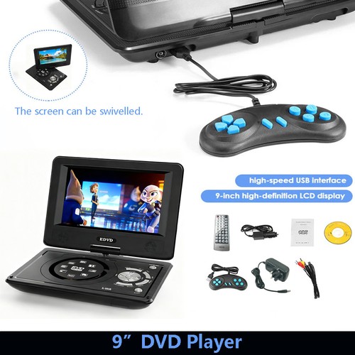 Portable dvd player - dvd, 9"